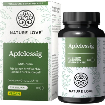 Nature love Ябълков оцет - 60 капсули