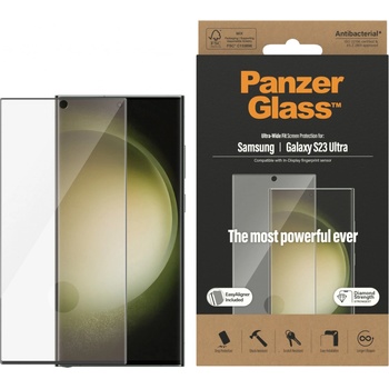 PanzerGlass Samsung Galaxy S23 Ultra FingerPrint ready s instalačním rámečkem 7317