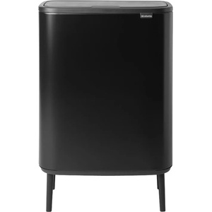 Brabantia Кош за отпадъци Brabantia - Bo Touch Hi, 60 l, Matt Black (1001260)