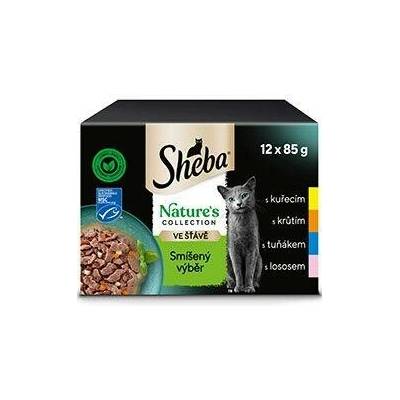 Sheba Nature's Collection mix výber 12 x 85 g