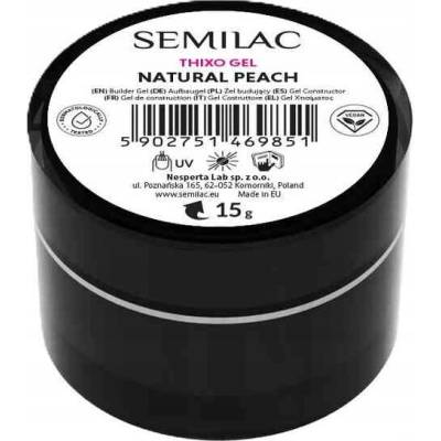 Semilac stavební gel Thixo gel Natural Peach 15 g