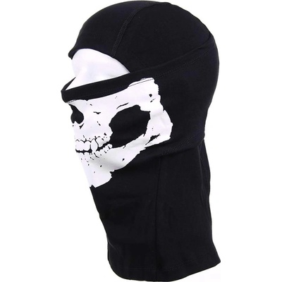 Kukla 101 Inc Balaclava Skull černá