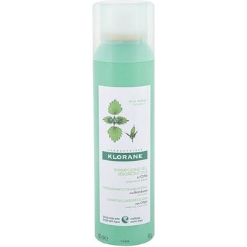 Klorane suchý šampon pro tmavé vlasy Kopřiva 150 ml