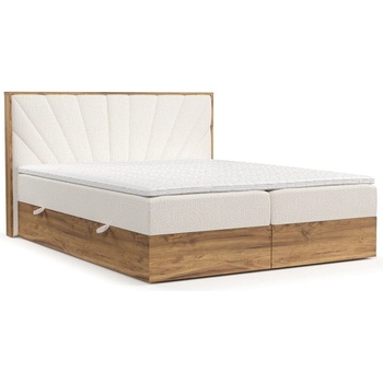 Maison de Reve Боксспринг легло в кремаво-ествествен цвят с място за съхранение 140x200 cm Asahi - Maison de Rêve (ASAHI140_MDR_P0_ALT01_M3_ALT01_T16_L1)