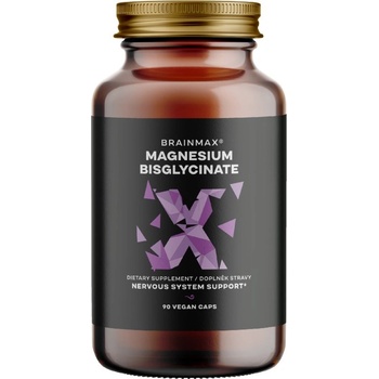 BrainMax Magnesium Bisglycinate, 90 растителни капсули