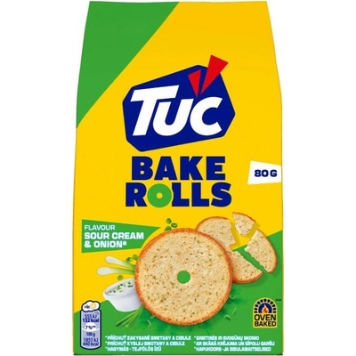 Tuc Bake Rolls smotana a cibuľa 80 g