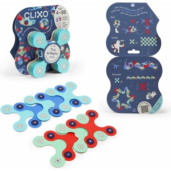 CLIXO Tiny & Mighty Marine - magnetická stavebnice 9 ks