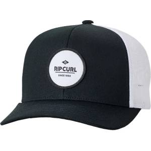 Rip Curl Мъжка шапка с козирка Rip curl Routine Curve Trucker Cap - Black / White - размер One Size (904-3800-0411)