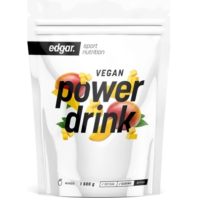 Edgar Power Edgar Inteligentní Powerdrink Mango Vegan 100 g