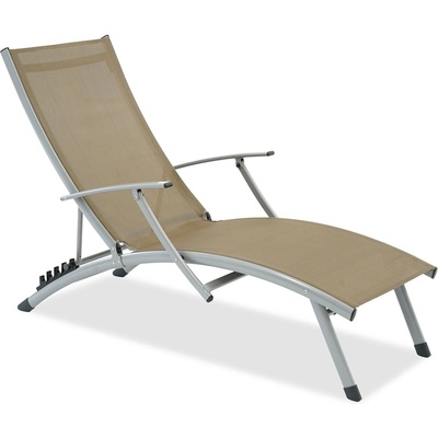 Garden Point Кафяв градински шезлонг Salto Garden Point (GAP1096)