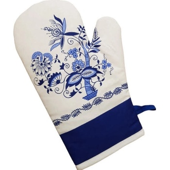 Praktik CHŇAPKY kuchynské rukavice 72 cibulák modrotlač