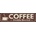 Ceduľa Coffee Freshly Roasted