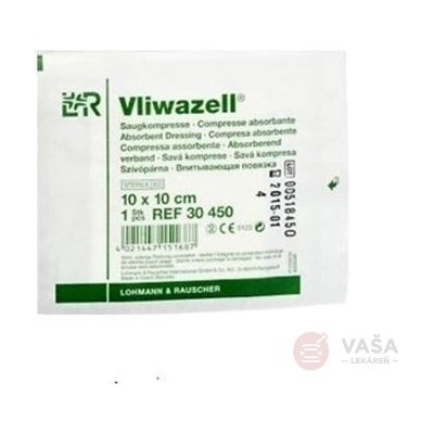 Vliwazell KOMPRESY SAVÉ STERILNÉ 10 x 10 cm 1 ks