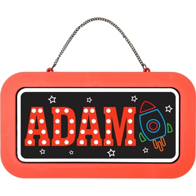 Albi Neonová cedulka se jménem - Adam NEO