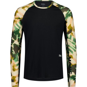 Mons Royale Мъжко мериносово термобельо Mons Royale Temple Merino Long Sleeve Merino base layer - Bush Camo / Black (015-2332-0412)
