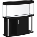 Diversa Comfort LED akvarijní set vypouklý hliník černý 240 l