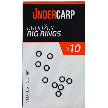 UnderCarp krúžky 10 ks Rig Rings Veľkosť 5,3mm