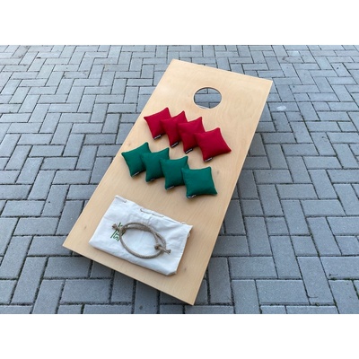Cornhole: 1 hracia doska a 8 sáčkov