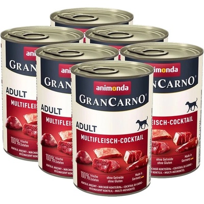Animonda GranCarno Original Adult многомесна смес - 6 x 400г