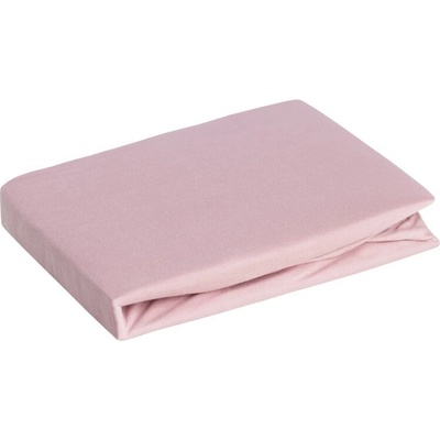 Takoy Jersey prostěradlo s gumou 240x220 cm z bavlny barva pudrově růžová 125 g/m2 Design 91-HF-409423 | 240 x 220 x 30 cm