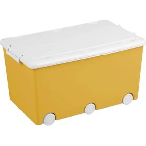 TEGA BABY Кутия за играчки Tega Baby - Tъмножълта (5902963002297) - baby