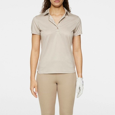 J.Lindeberg Dámska polokošeľa Caitlyn Polo Shadow Bridge Khaki