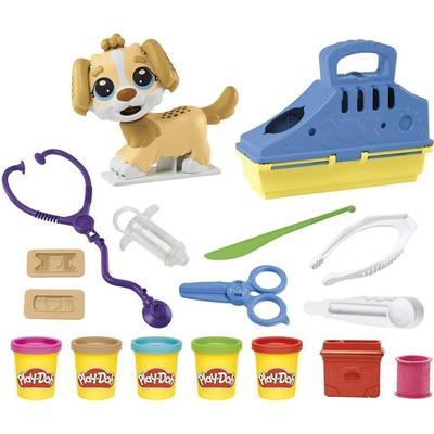 HASBRO Sada Play-Doh Veterinár 16ks