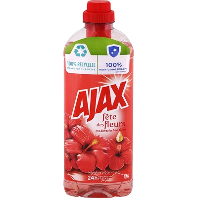 Ajax čistič na podlahy kvety Ibišteka 1 l