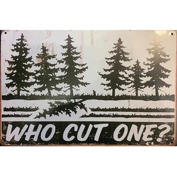 Ceduľa Who Cut One ?