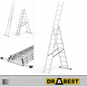 Drabest 3 x 9 příček DW3-9B