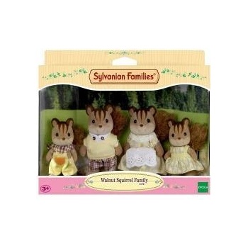 EPOCH Dolls Sylvanian Families 4172 Family Ecureuil Roux