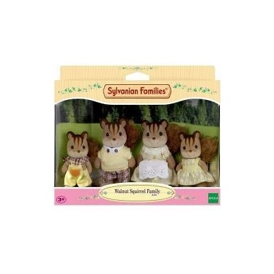 EPOCH Dolls Sylvanian Families 4172 Family Ecureuil Roux