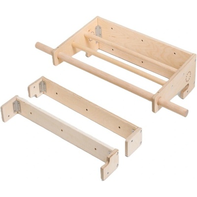 ELIS DESIGN Dětská pohybová sestava Vario/část B visuté žebřiny s hrazdou na zeď – Zboží Dáma