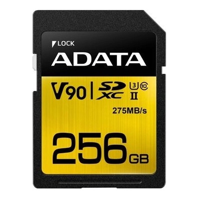 ADATA SDXC UHS-II 256GB ASDX256GUII3CL10-C
