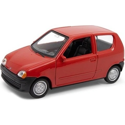 Welly Fiat Seicento žlutý 1:34