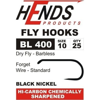 Hends Háčky Hooks BL 400 Black Nickel 25 ks vel.12