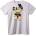NOONEBRAND Тениска Милионерска мечка - 2XL, Black