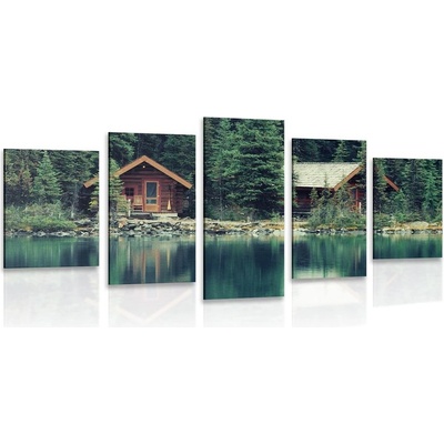 5-dielny obraz park Yoho v Kanade