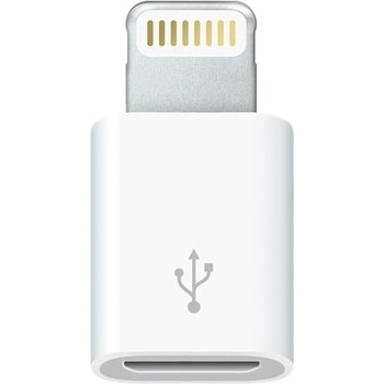Apple Оригинален адаптер за iPhone, iPad и iPod с Lightning - Apple Lightning to microUSB Adapter (retail опаковка) (md820zm)