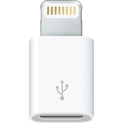 Apple Оригинален адаптер за iPhone, iPad и iPod с Lightning - Apple Lightning to microUSB Adapter (retail опаковка) (md820zm)