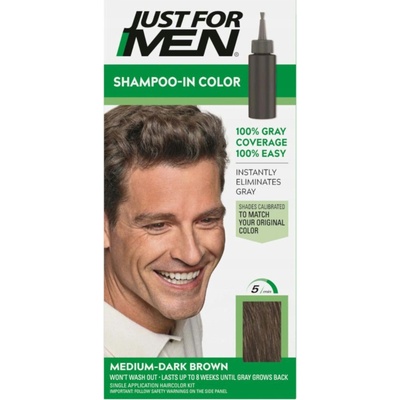 Just For Men Shampoo-in Haircolour H40 Medium Dark Brown 66 ml