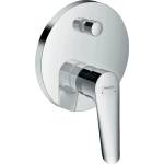 Hansgrohe Вграден смесител за вана и душ Hansgrohe Logis E, гланциран хром (71404000)
