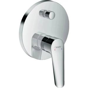 Hansgrohe Вграден смесител за вана и душ Hansgrohe Logis E, гланциран хром (71404000)