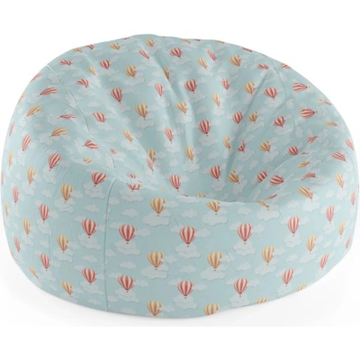 Sablio Sedací vak Cocoon Horkovzdušné balony na nebi75 x 45 x 35 cm