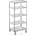 DECOR WALTHER Етажерка за баня Decor Walther стъкло матирано на колела (0702400)