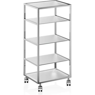 DECOR WALTHER Етажерка за баня Decor Walther стъкло матирано на колела (0702400)