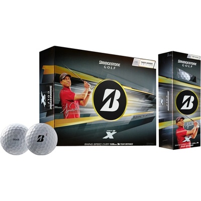 Bridgestone Tour B X Tiger bílé 3 ks