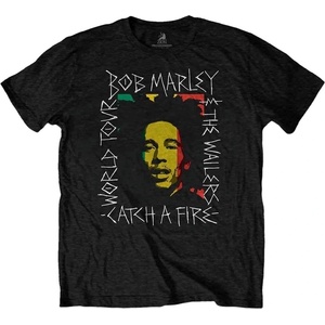 Bob Marley Rasta Scratch Black M Риза (BMATS27MB02)