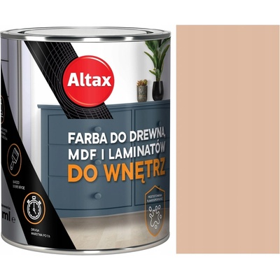 Barva barva na dřevo Altax 0,75 l kremowy, polomatná