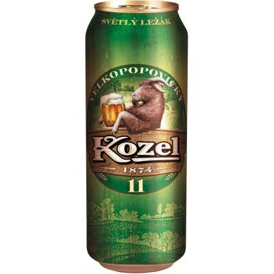Velkopopovický Kozel 11° 0,5 l (plech)